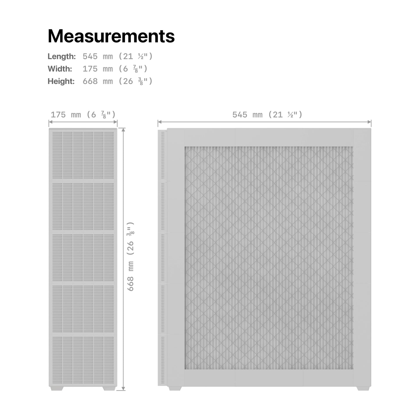 FurniFresh Flow 5.0 Carbon - DIY Air Purifier Kit
