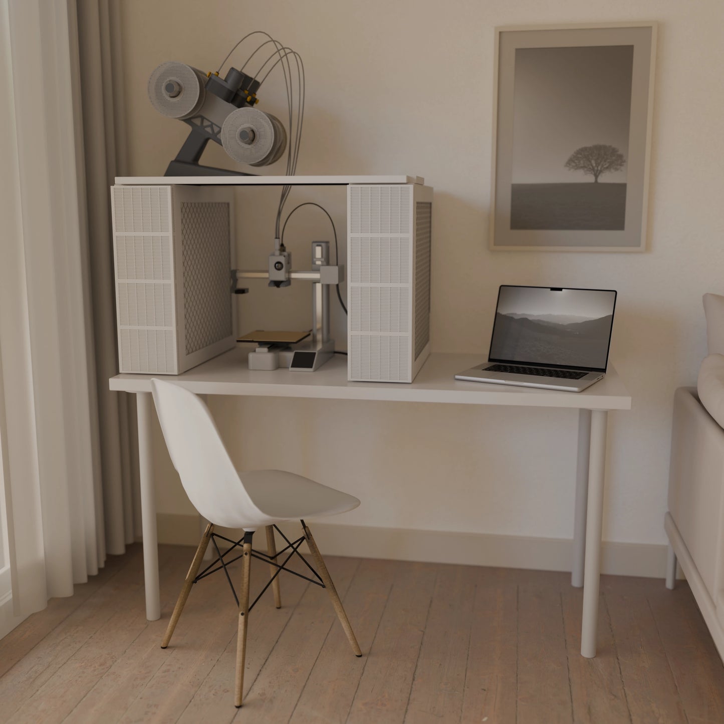 FurniFresh Flow 4.0 Carbon - DIY Air Purifier Kit