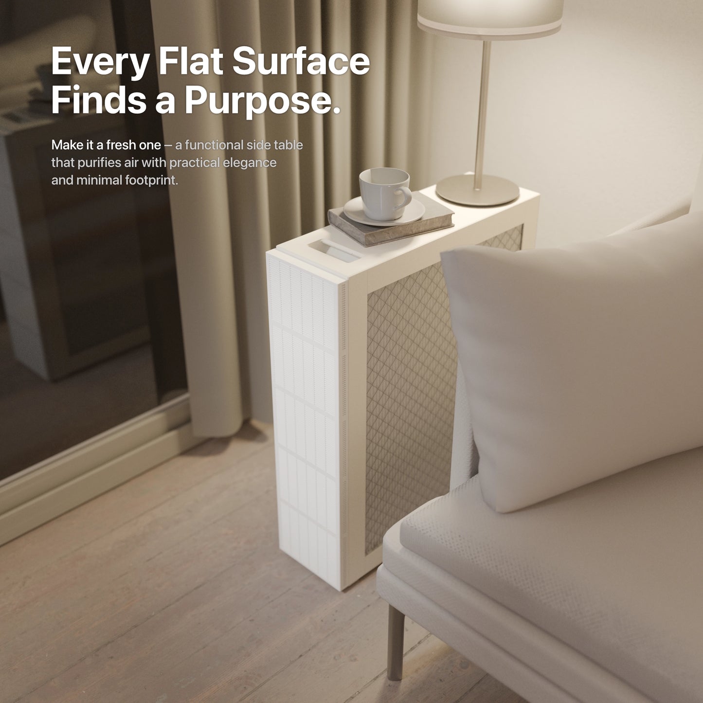 FurniFresh Flow 5.0 Carbon - DIY Air Purifier Kit